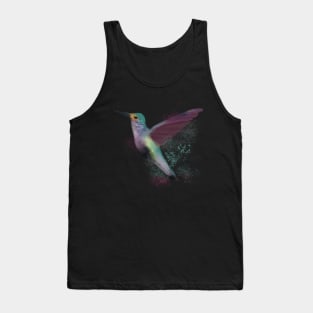 Watercolor hummingbird Tank Top